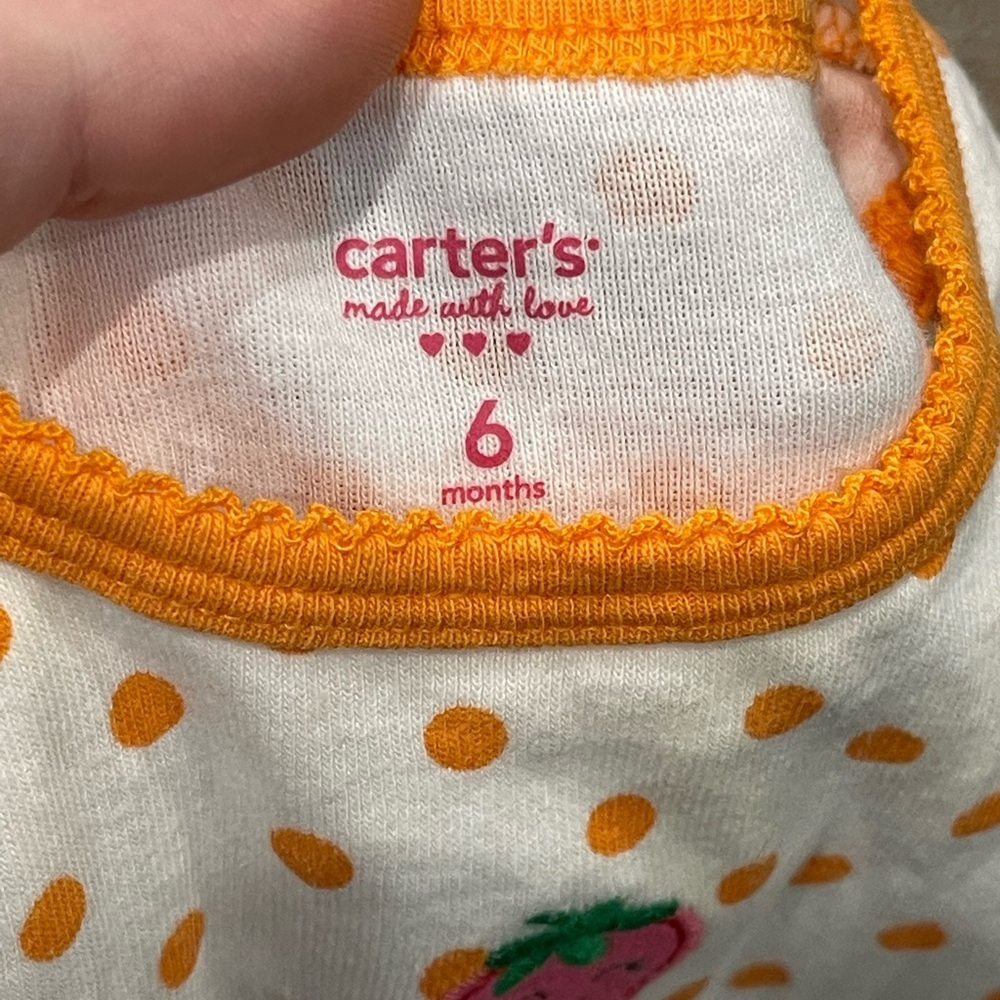 Carters 6 Month Summer Onesie Bundle - Picture 5 of 5